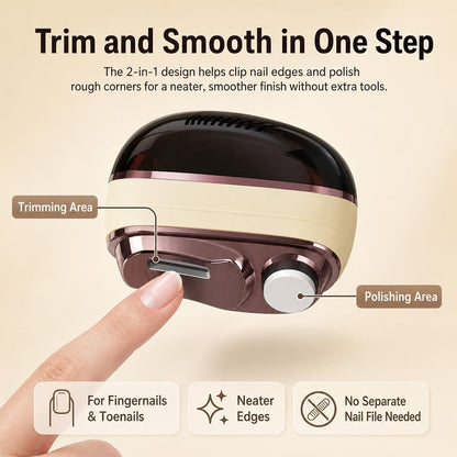 Automatic Electric Nail Clipper & Polisher
