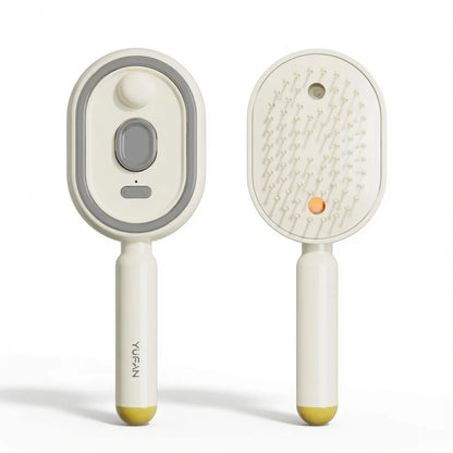 Nano Mist Self-Cleaning Hair Brush