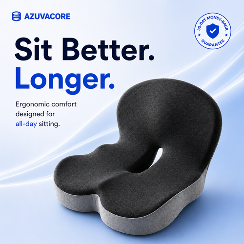 Azuvacore™ Ergonomic Seat Cushion
