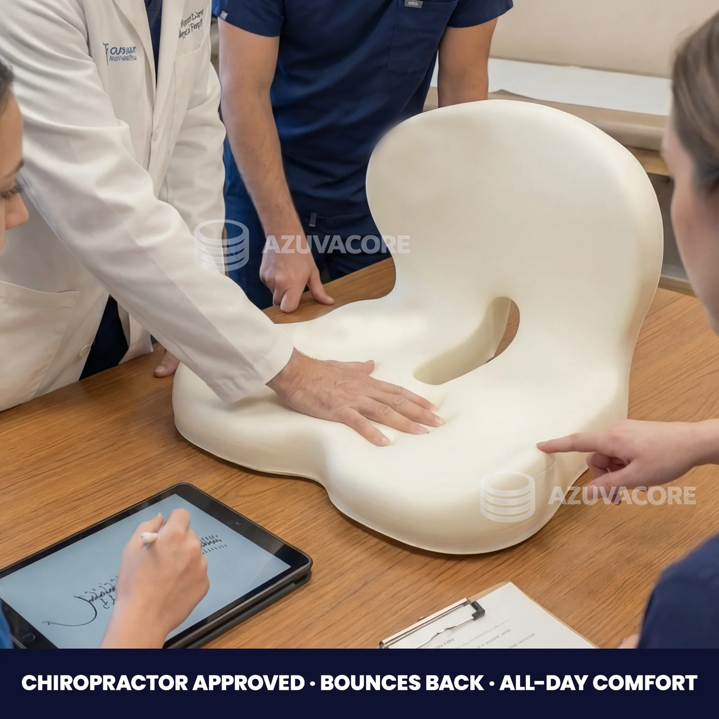 Azuvacore™ Ergonomic Seat Cushion