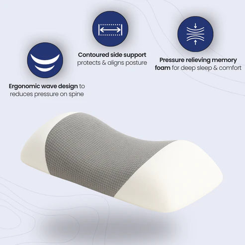 Azuvacore™ LullRest Back Relief Pillow